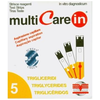 Multicare IN Trigliceridszintmérő Tesztcsík 5 db Multicare IN Trigliceridszintmérő Tesztcsík 5 db